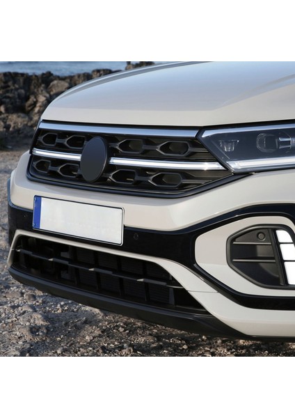 VW T-Roc Makyajlı Krom Ön Panjur 2 Parça 2021 Üzeri