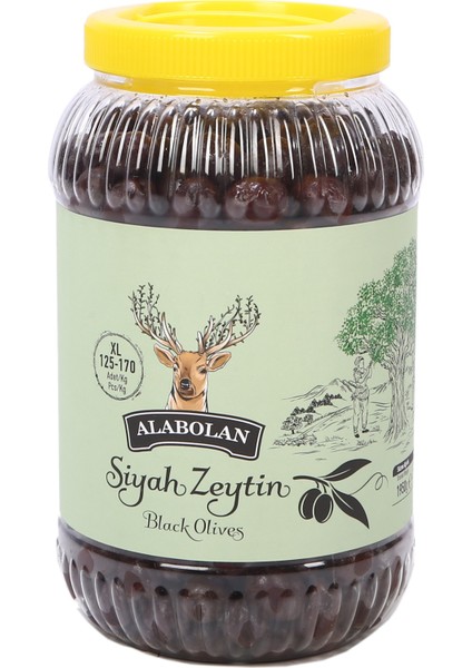 Special Gemlik Siyah Zeytin (201-260) Kalibre 1950 Gr Pet Bidon