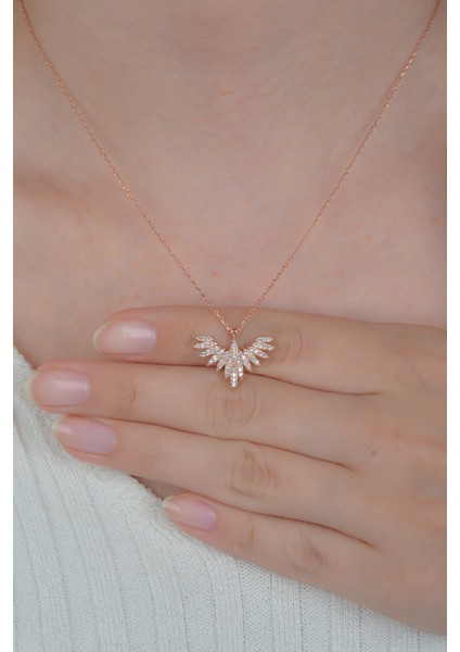 925 Ayar Gümüş Kadın Anka Kuşu Kolye fiyatları