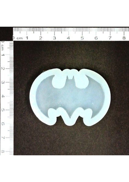 Epoksi Reçine Silikon Kalıp Batman Logo Anahtarlık Kolye HB2010-0137