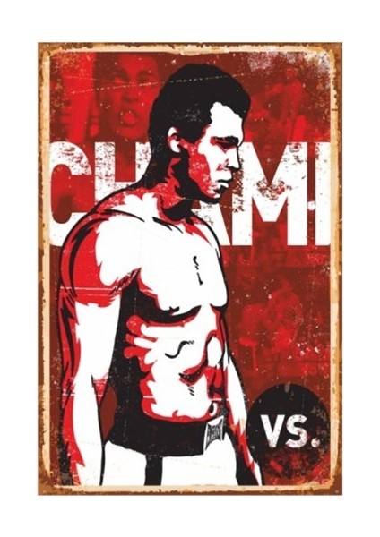 Muhammet Ali Retro Vintage Ahşap Poster