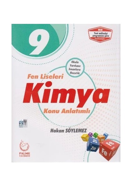 9. Sınıf Fen Lisesi Kimya Konu Kitabı