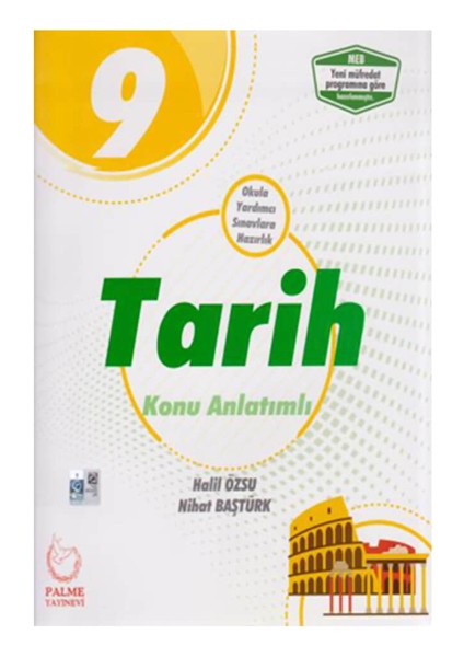 Palme Yayıncılık 9. Sınıf Tarih Konu Kitabı