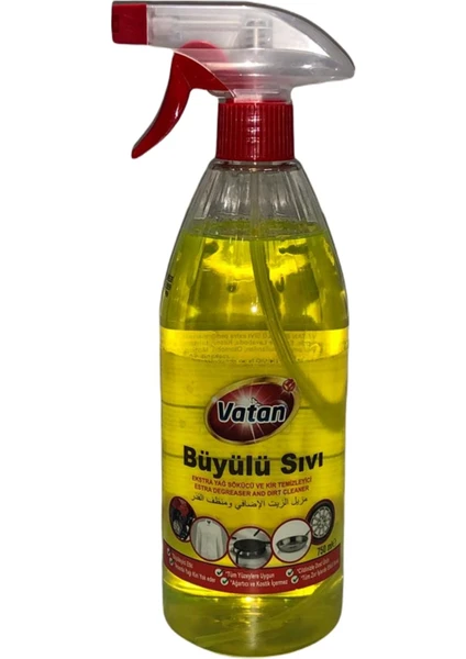 Büyülü Sıvı Ekstra Yağ Sökücü ve Kir Temizleyici 750 ml