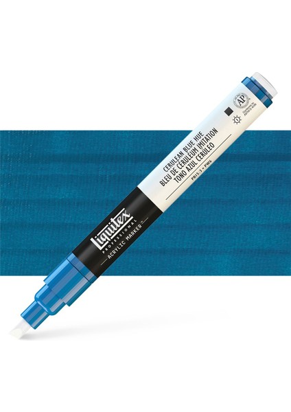 Professional Akrilik Markör Ince Uç 2 Mm Cerulean Blue Hue 470