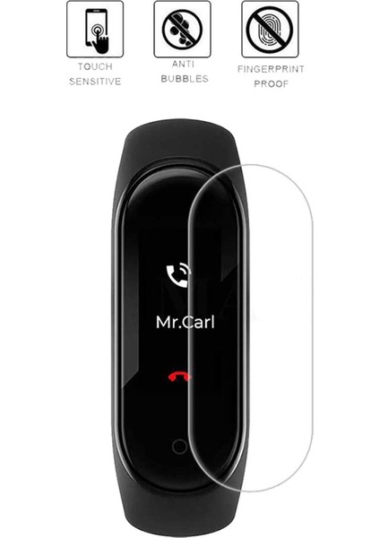 Xiaomi Mi Band 5 Uyumlu (2 Adet) Ekran Koruyucu Nano Jelatin fiyatları