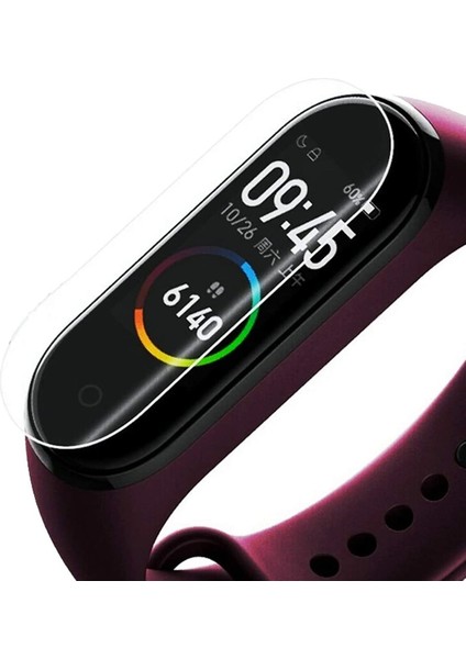 Xiaomi Mi Band 5 Uyumlu (2 Adet) Ekran Koruyucu Nano Jelatin modelleri