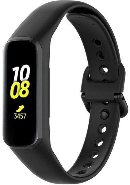 Samsung Galaxy Fit 2 Uyumlu Akıllı Bileklik Silikon Kordon Kayış