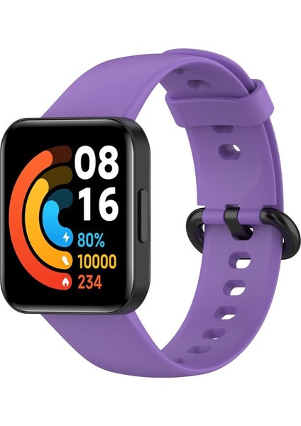 Xiaomi Mi Watch Lite Kordon Akıllı Saat Bileklik Kordonu Silikon Kayış Kordon