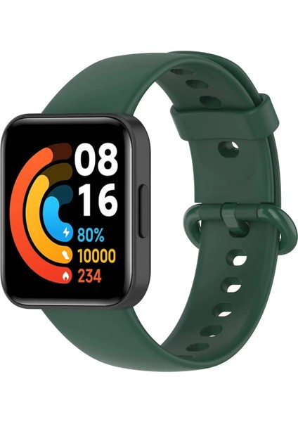 Xiaomi Mi Watch Lite Kordon Akıllı Saat Bileklik Kordonu Silikon Kayış Kordon