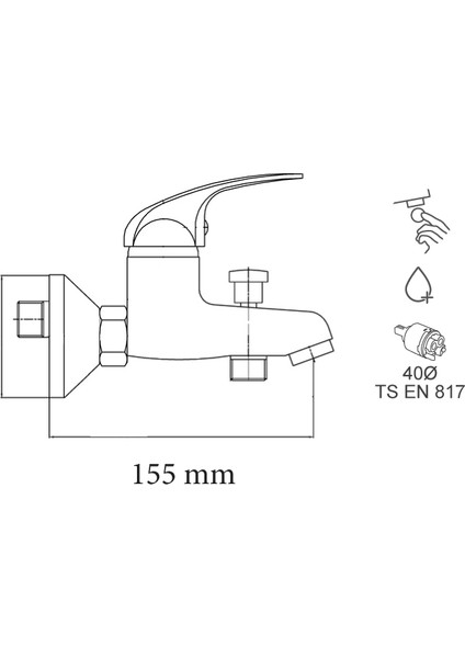 Vista Banyo Bataryası. Krom Renk fiyatları