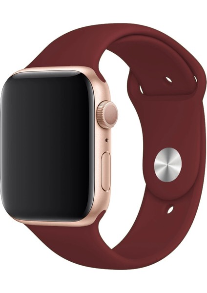 Apple Watch Uyumlu 3 4 5 6 7 8 Se Delikli 38 40 41MM Spor Slikon Kordon Kayış Bileklik indirimleri