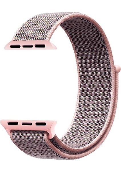 Watch Uyumlu Uyumlu Kordon Kayış 7 - 6 - Se - 5 - 4 - 3 - 2 - 1 42MM 44MM - Pembe Gri