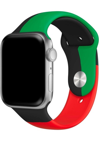 Apple Watch Uyumlu 3 4 5 6 7 8 Se Delikli 38 40 41MM Kordon Kayış Bileklik Klasik Silikon fırsatları