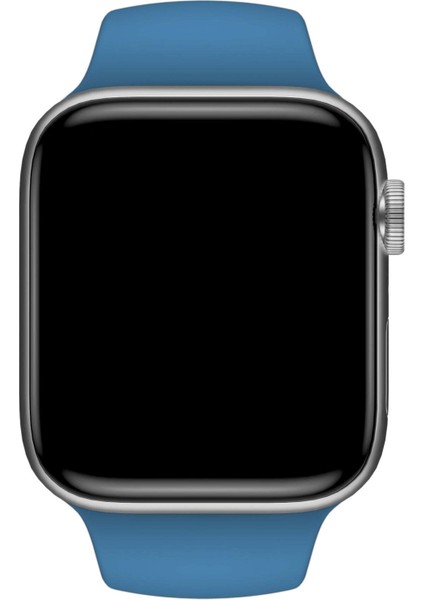 Apple Watch Uyumlu 3 4 5 6 7 8 Se Delikli 42 44 45MM Kordon Kayış Bileklik Klasik Silikon fırsatları