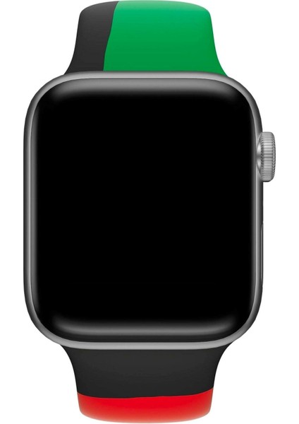 Apple Watch Uyumlu 3 4 5 6 7 8 Se Delikli 42 44 45MM Kordon Kayış Bileklik Klasik Silikon modelleri