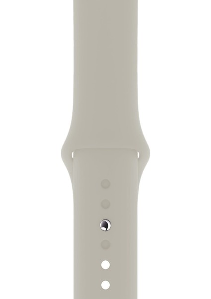 Apple Watch Uyumlu 3 4 5 6 7 8 Se Delikli 42 44 45MM Kordon Kayış Bileklik Klasik Silikon