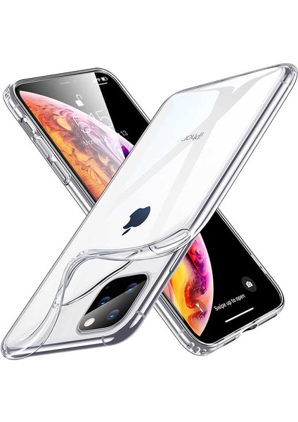 iPhone 11 Pro Şeffaf Kamera Korumalı Darbe Emici Telefon Kılıfı