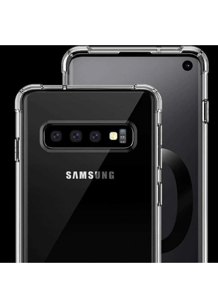 S10 Plus Şeffaf Kamera Korumalı Darbe Emici Telefon Kılıfı indirimleri