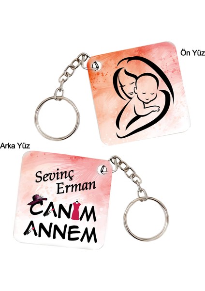 Canım Annem Isimli Anahtarlık