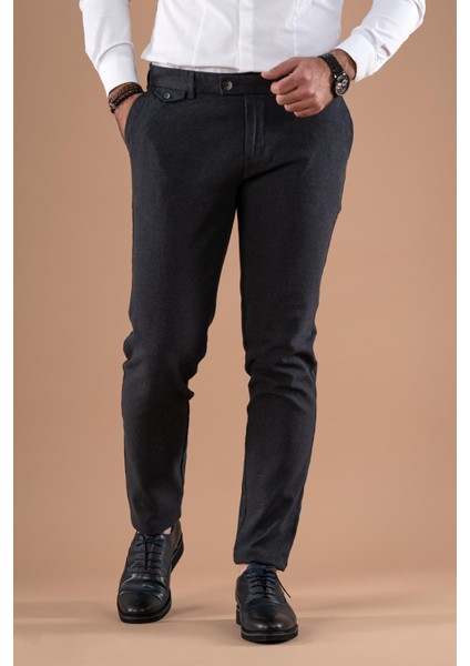 Slimfit Kışlık Armürlü Pamuklu Gabardin Pantolon fiyatları
