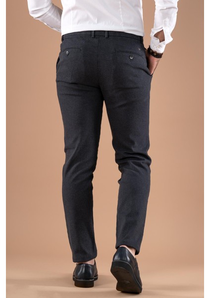 Slimfit Kışlık Armürlü Pamuklu Gabardin Pantolon fırsatları