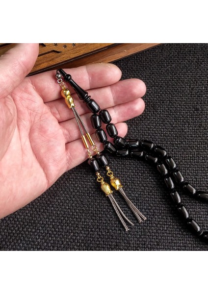 7X11 mm Ateşi Kehribar Tesbih Kişiselleştirilebilir Isme Özel Kehribar Tespih Ahşap Kutulu modelleri