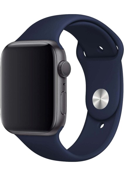 Apple Watch Uyumlu 2 3 4 5 6 7 Se Delikli 42 44 45MM Kordon Kayış Bileklik Klasik Silikon fiyatları