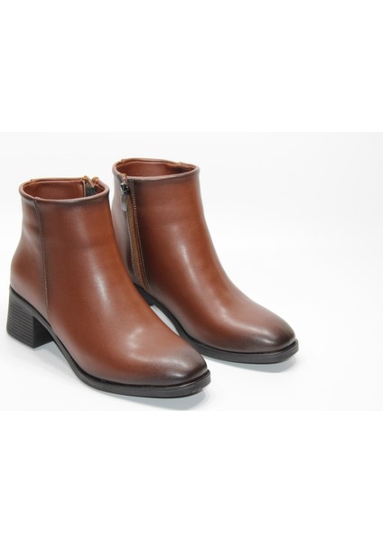 Kaymaz Kauçuk Taban Fermuarlı Kadın Topuklu Bot fırsatları