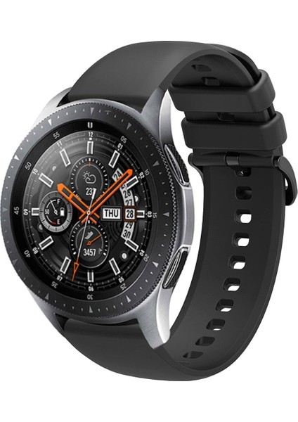 Samsung Galaxy WATCH(46MM) Samsung Gear S3 Frontier Uyumlu Termoplastik Silikon Kordon Kayış