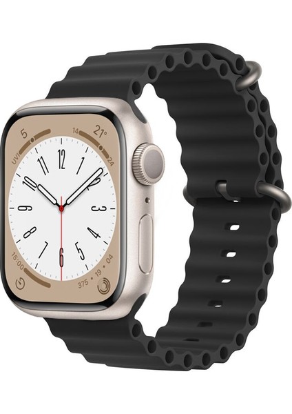 Apple Watch 10 42mm - 38/40/41mm Kordon Ocean Silikon Kordon 2/3/4/5/6/se/7/8/9