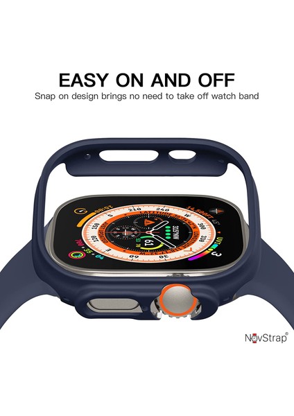 Apple Watch Ultra 49MM Uyumlu Kılıf Apple Watch Ultra Kasa Koruyucu Sert Pc modelleri