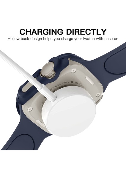 Apple Watch Ultra 49MM Uyumlu Kılıf Apple Watch Ultra Kasa Koruyucu Sert Pc fırsatları