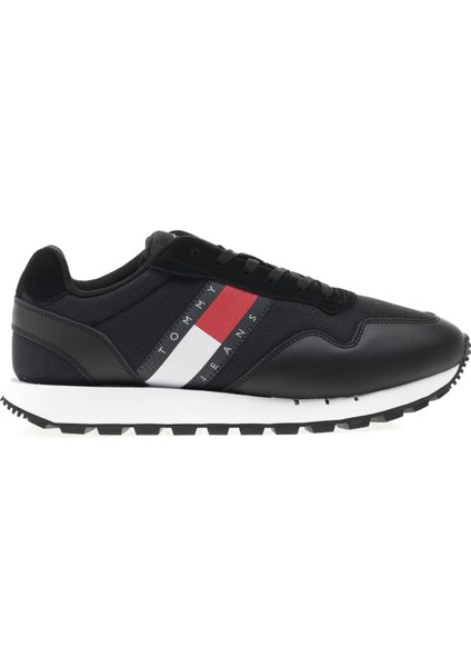 Tommy Hilfiger Siyah Erkek Sneaker EM0EM01081BDS