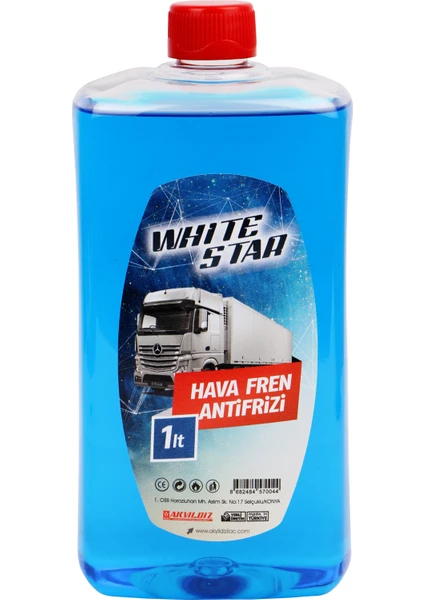 White Star Hava Fren Antifirizi 1 Lt 2 Adet