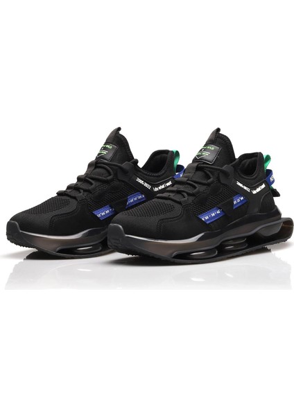 Aırboos Erkek Sneakers - Siyah Saks