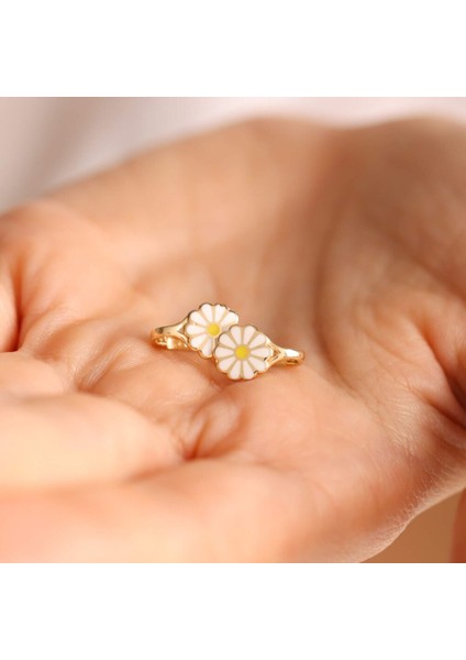 Altın Çocuk Küpesi Papatya Mineli fiyatları