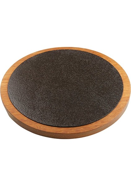 Yuvarlak Bazalt Taşlı Sunum 33ø