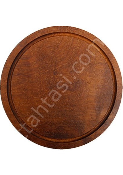 Yuvarlak Iroko Tahta 25X2,5