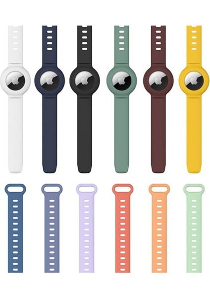 Apple Airtag Silikon Kordon Kayış
