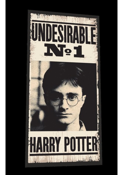 Harry Potter Aranıyor Undesirable: 1 Harry Potter Mini Retro Ahşap Poster