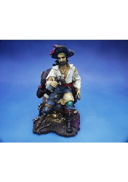 Wıse Veronese Serisi-Wıse Erkek Korsan-24*17*14 Cm.– Dekoratif Obje