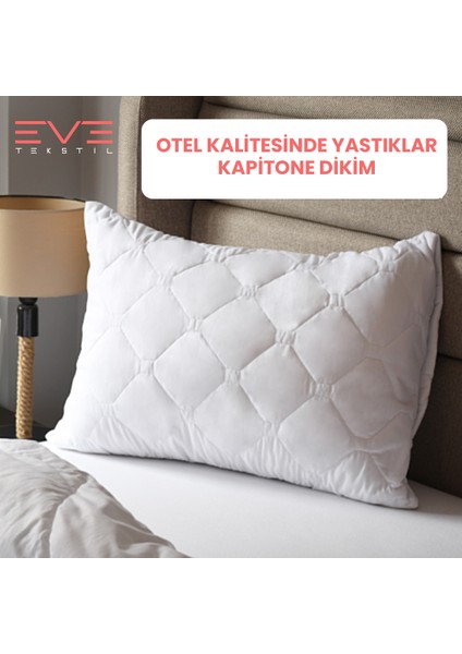 4 Adet Diamond Plus Kapitone Yastık 50*70 cm 800 gr