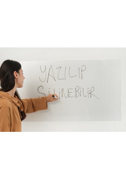Beyaz Yazı Tahtası 100 x 100 cm + Kalem