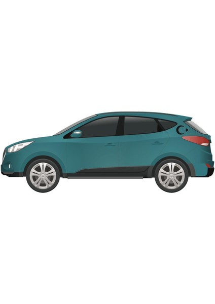 Türk Bayrağı, Ay Yıldız Araba Oto Sticker Siyah 40X30 cm fiyatları