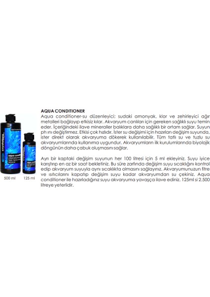 Aqua Conditioner 500 Ml