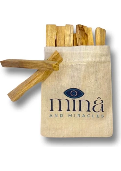 Mina And Miracles Palo Santo Ağaç Tütsü - 20 gr - Peru'dan Sertifikalı