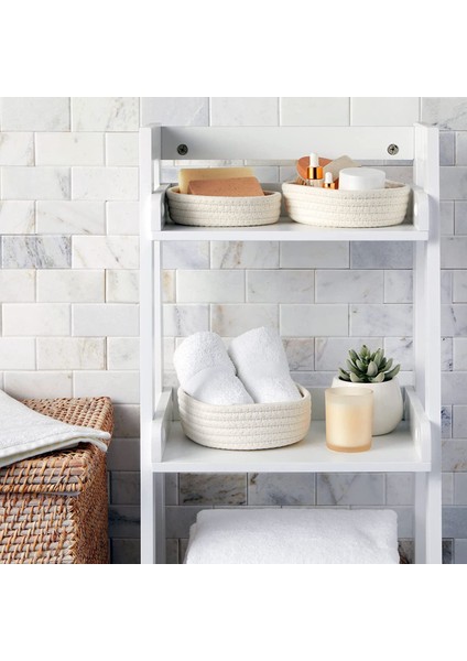 3'lü Jüt Hasır Sepet Takımı çocuk Oyuncak Düzenleyici Çok Amaçlı Sepet Banyo ve Mutfak Organizeri indirimleri