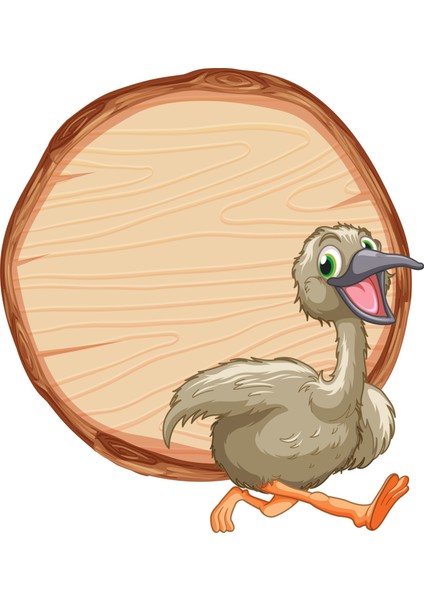 Hayvan Temalı Okul Etiketi 4 x 4 cm 24 Adet