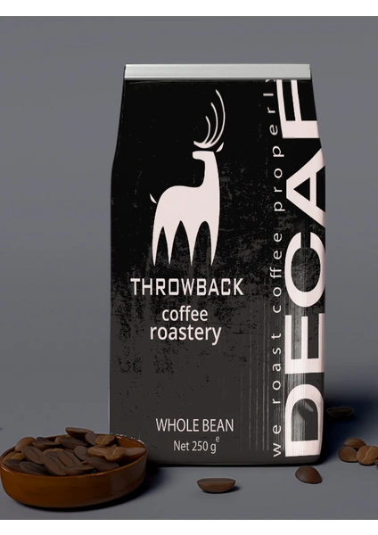 Throwback Coffee Co Decaf (Kafeinsiz) Kavrulmuş Kahve 250 gr